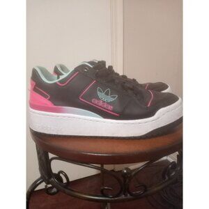 Adidas Forum Bold Black Womens GY4667 Tennis Shoes Sneakers Sz 10